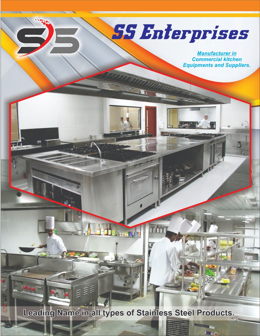 Professional commercial kitchen installation for restaurants