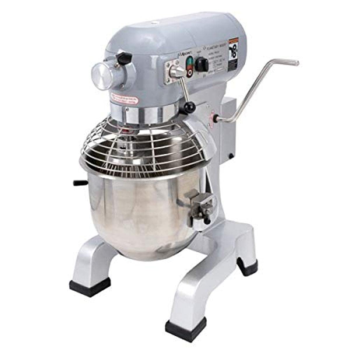 20-quart commercial planetary mixer for restaurant kitchens